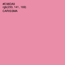 #E98DA9 - Carissma Color Image