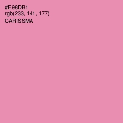 #E98DB1 - Carissma Color Image