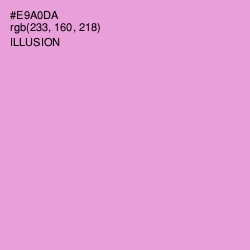 #E9A0DA - Illusion Color Image