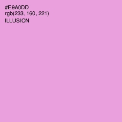 #E9A0DD - Illusion Color Image