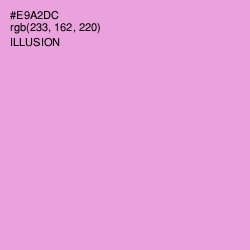 #E9A2DC - Illusion Color Image