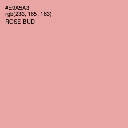 #E9A5A3 - Rose Bud Color Image