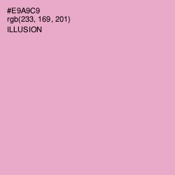 #E9A9C9 - Illusion Color Image