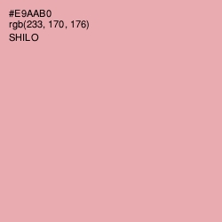 #E9AAB0 - Shilo Color Image