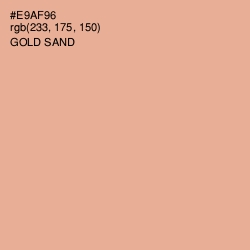 #E9AF96 - Gold Sand Color Image