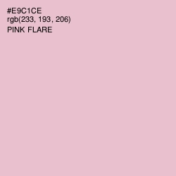 #E9C1CE - Pink Flare Color Image