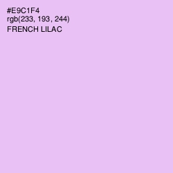 #E9C1F4 - French Lilac Color Image