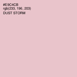 #E9C4CB - Dust Storm Color Image