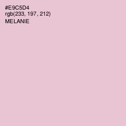 #E9C5D4 - Melanie Color Image