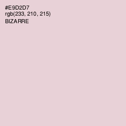 #E9D2D7 - Bizarre Color Image