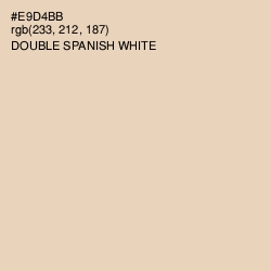 #E9D4BB - Double Spanish White Color Image