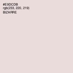 #E9DCDB - Bizarre Color Image