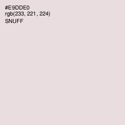 #E9DDE0 - Snuff Color Image