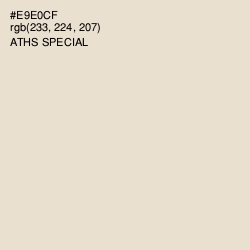 #E9E0CF - Aths Special Color Image