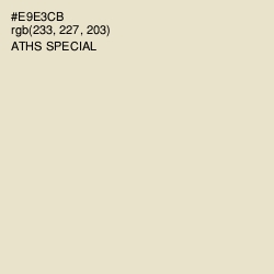 #E9E3CB - Aths Special Color Image