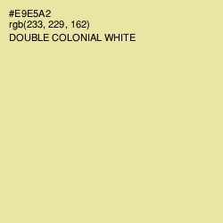 #E9E5A2 - Double Colonial White Color Image