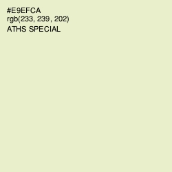 #E9EFCA - Aths Special Color Image