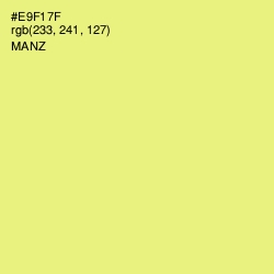 #E9F17F - Manz Color Image