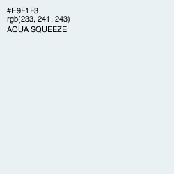 #E9F1F3 - Aqua Squeeze Color Image