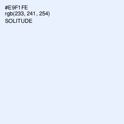 #E9F1FE - Solitude Color Image