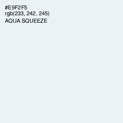 #E9F2F5 - Aqua Squeeze Color Image