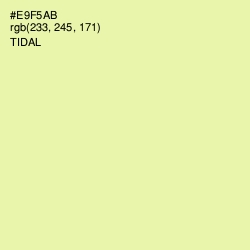 #E9F5AB - Tidal Color Image