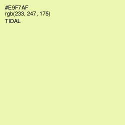 #E9F7AF - Tidal Color Image
