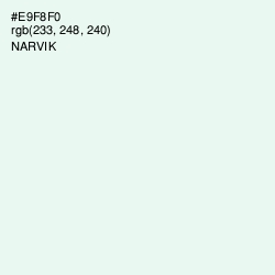 #E9F8F0 - Narvik Color Image