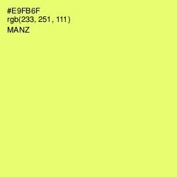 #E9FB6F - Manz Color Image