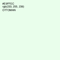 #E9FFEC - Ottoman Color Image