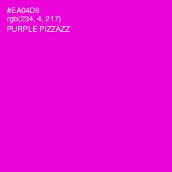 #EA04D9 - Purple Pizzazz Color Image