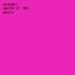 #EA25B7 - Persian Rose Color Image