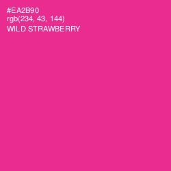 #EA2B90 - Wild Strawberry Color Image