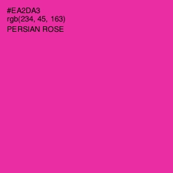 #EA2DA3 - Persian Rose Color Image