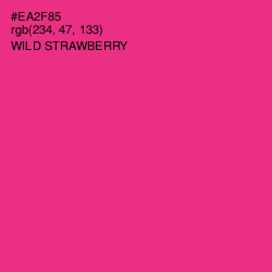 #EA2F85 - Wild Strawberry Color Image