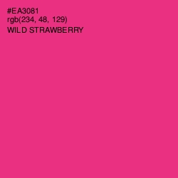 #EA3081 - Wild Strawberry Color Image