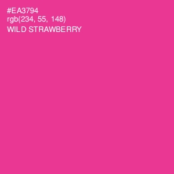 #EA3794 - Wild Strawberry Color Image