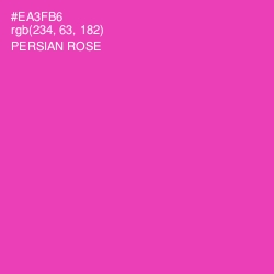 #EA3FB6 - Persian Rose Color Image