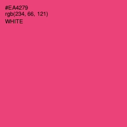 #EA4279 - Mandy Color Image