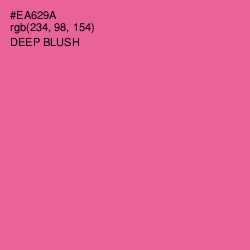 #EA629A - Deep Blush Color Image
