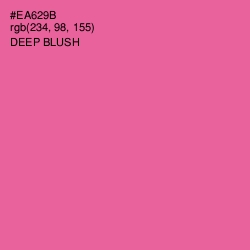 #EA629B - Deep Blush Color Image