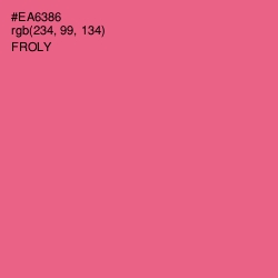 #EA6386 - Froly Color Image