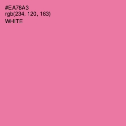 #EA78A3 - Persian Pink Color Image