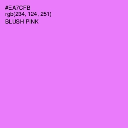 #EA7CFB - Blush Pink Color Image