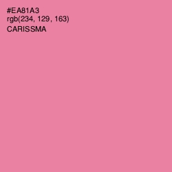 #EA81A3 - Carissma Color Image