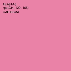 #EA81A6 - Carissma Color Image