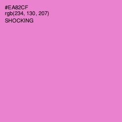 #EA82CF - Shocking Color Image