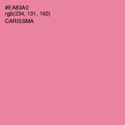 #EA83A0 - Carissma Color Image