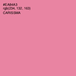 #EA84A3 - Carissma Color Image