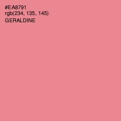 #EA8791 - Geraldine Color Image